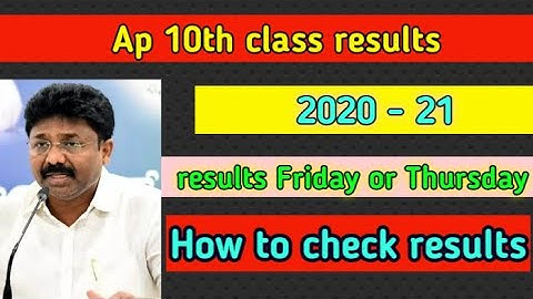 Ap 10th class results 2020 -21 latest flash update📰📰📰