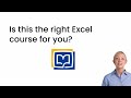 Excel Data Analysis Course