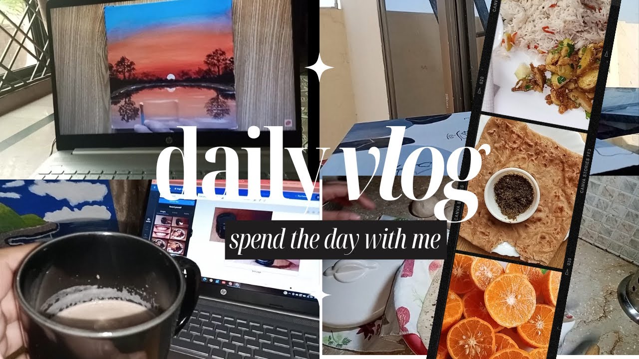 A Day with ME | My First Vlog - YouTube