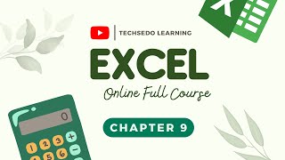 Chapter 9 -   Calculation functions | Microsoft Excel Full Course