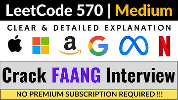 Leetcode 570 - Managers with atleast 5 direct reports - Python Solution | FAANG Interviews