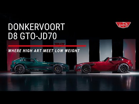 Donkervoort D8 GTO-JD70 // Where High Art Meets Low Weight