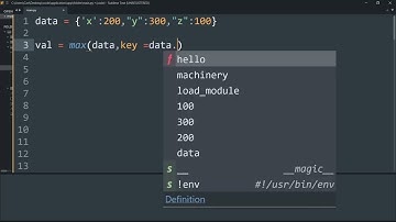 Getting key with maximum value in dictionary?