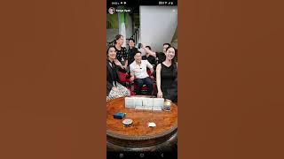 So funny! Two tigers in the same frame. P'Peck got hit back by Tanya. He couldn't do anything. #P...