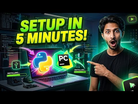 How to Install Python & PyCharm Step by Step (2026 Beginner Guide) 💻🔥
