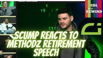 Scump Reacts To Methodz Retirement Speech