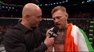 Fight Night Boston: Conor McGregor and Jose Aldo Octagon Interviews