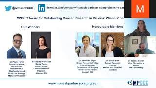 MPCCC Award for Outstanding Cancer Research in Victoria: Winners' Seminar