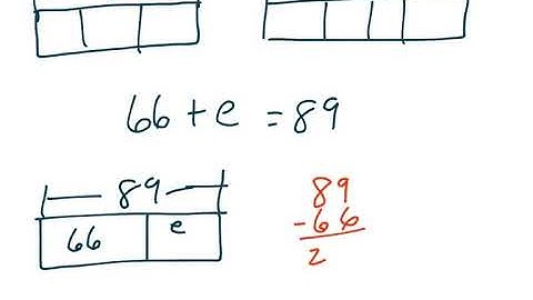 Strip Diagrams: Subtraction