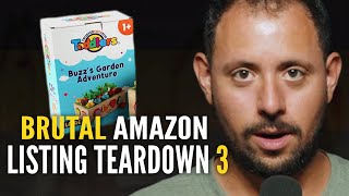 New Amazon Seller Mistakes - Brutal Amazon Listing Teardown | The Aaron Cordovez Show #96