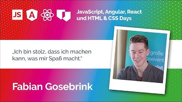 Im Interview mit Fabian Gosebrink zu Angular Formularen