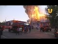 В Нефтекамске сгорел развлекательный центр