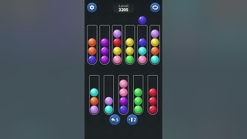 Ball Sort by Infinite Joy: Levels 3204, 3205