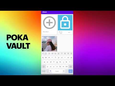 Poka vault: Nascondi foto e video
