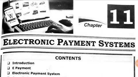 Electronic Payment System Full explanation in hindi bcom 2nd sem