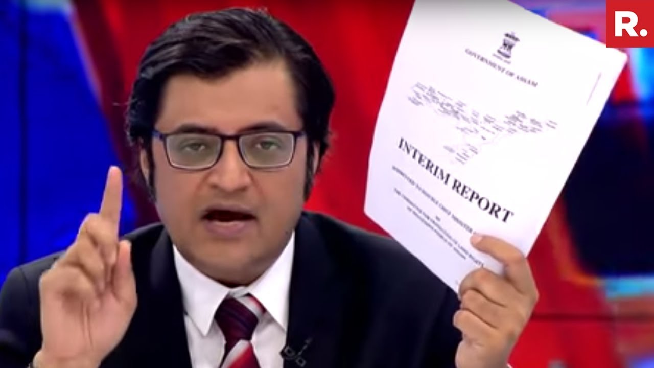 Assam Run Over By Bangladeshis | The Debate With Arnab Goswami - YouTube