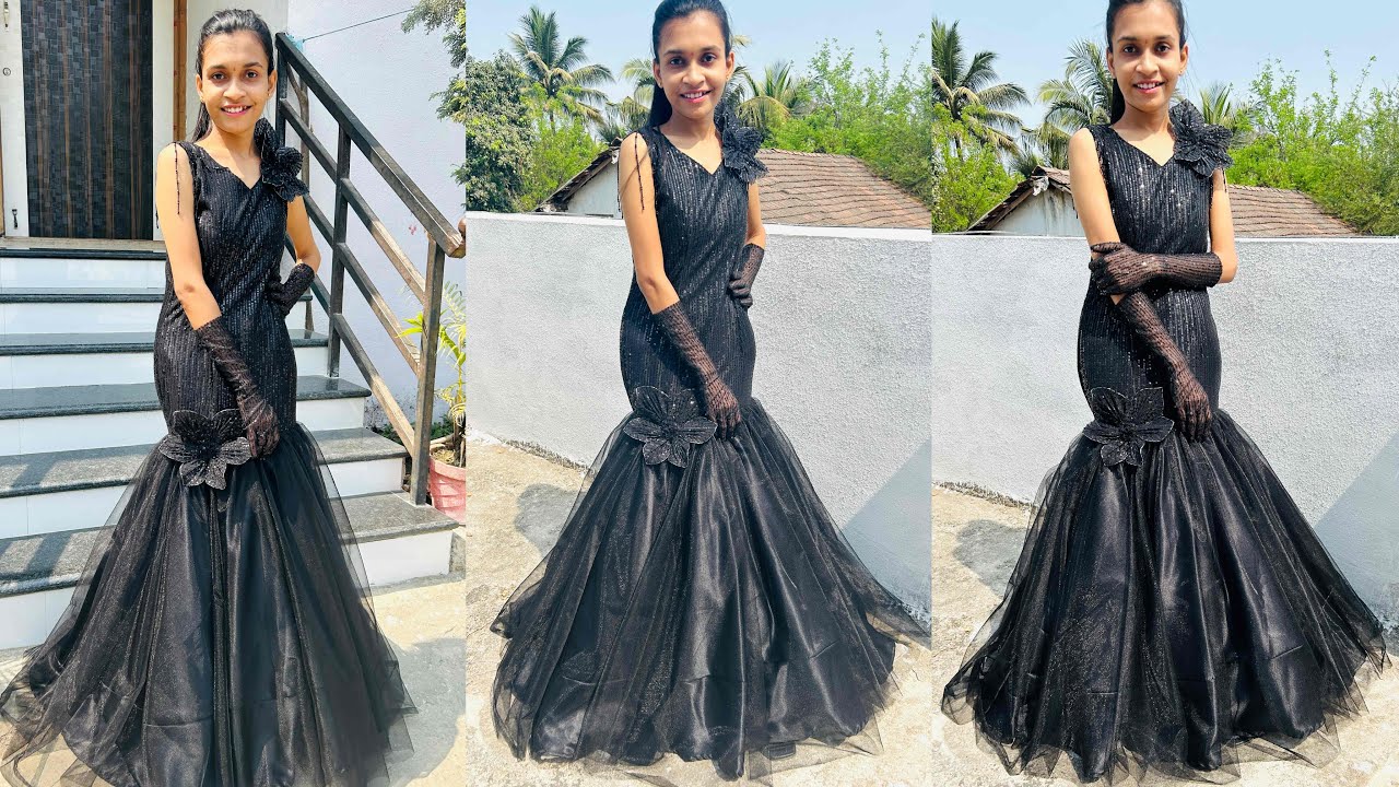 Fishcut Gown Cutting And Stitching By Kruti Kamli Gown Cutting And Stitching Full TUTORIAL In Hindi