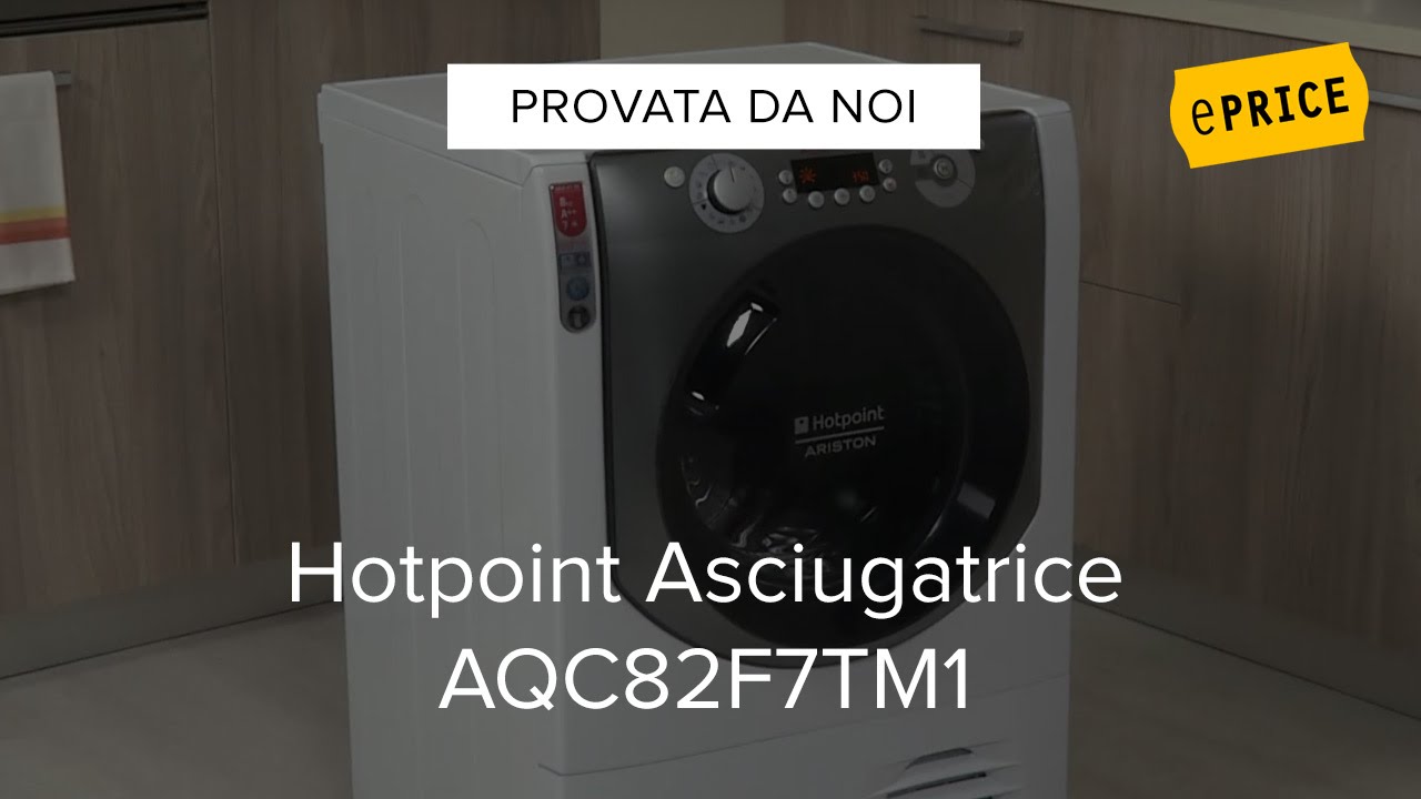 Video Recensione Asciugatrice Hotpoint AQC82F7TM1(EU) - YouTube