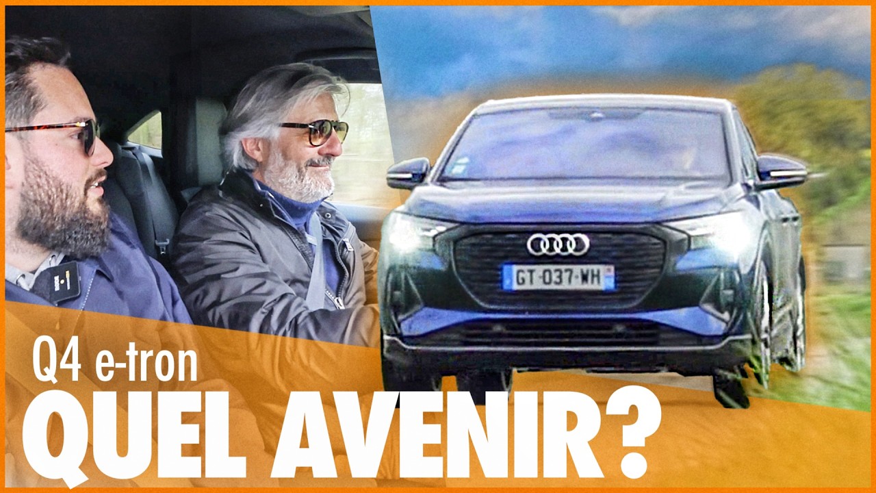 Essai Q4 e Tron 2024  OU VA AUDI 