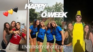 Full O Week at The University of Guelph 2026 (Dorm, Football Game, Pep Rally and Going Out) Guide