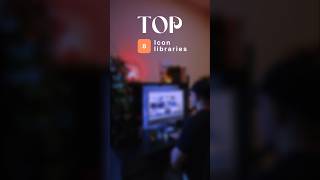 🎨 Top 8 Recommended Icon Libraries for UI/UX Designers! #uigradient #sketchapp #udesign #uidev