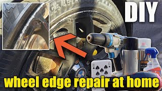 Use a Cordless Drill and Rattle Cans to repair your Alloy Rims