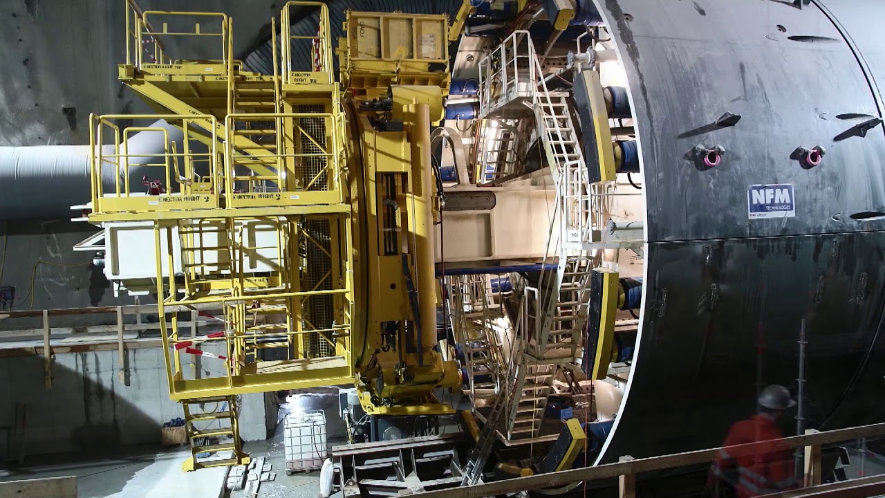 Tunnelbohrmaschine - YouTube