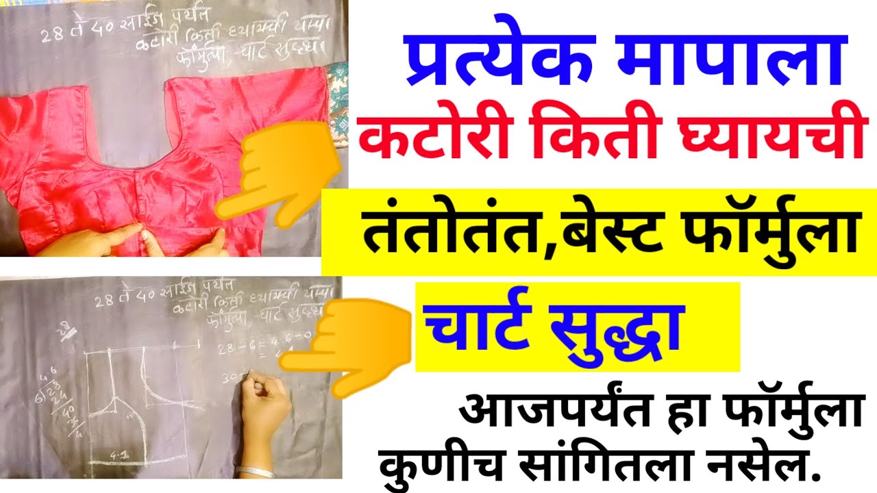 👍28 पासून 40 पर्यंत प्रत्येक मापाला कटोरी किती घ्यायची याचा सर्वात बेस्ट फॉर्मुला,सोबत चार्ट सुद्धा