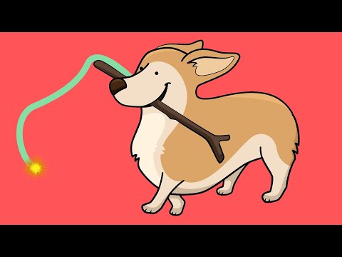 You have 1 Minute Cute Doggy 🐕 Timer Bomb 💣 8K Cartoon
