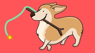 You have 1 Minute Cute Doggy 🐕 Timer Bomb 💣 8K Cartoon