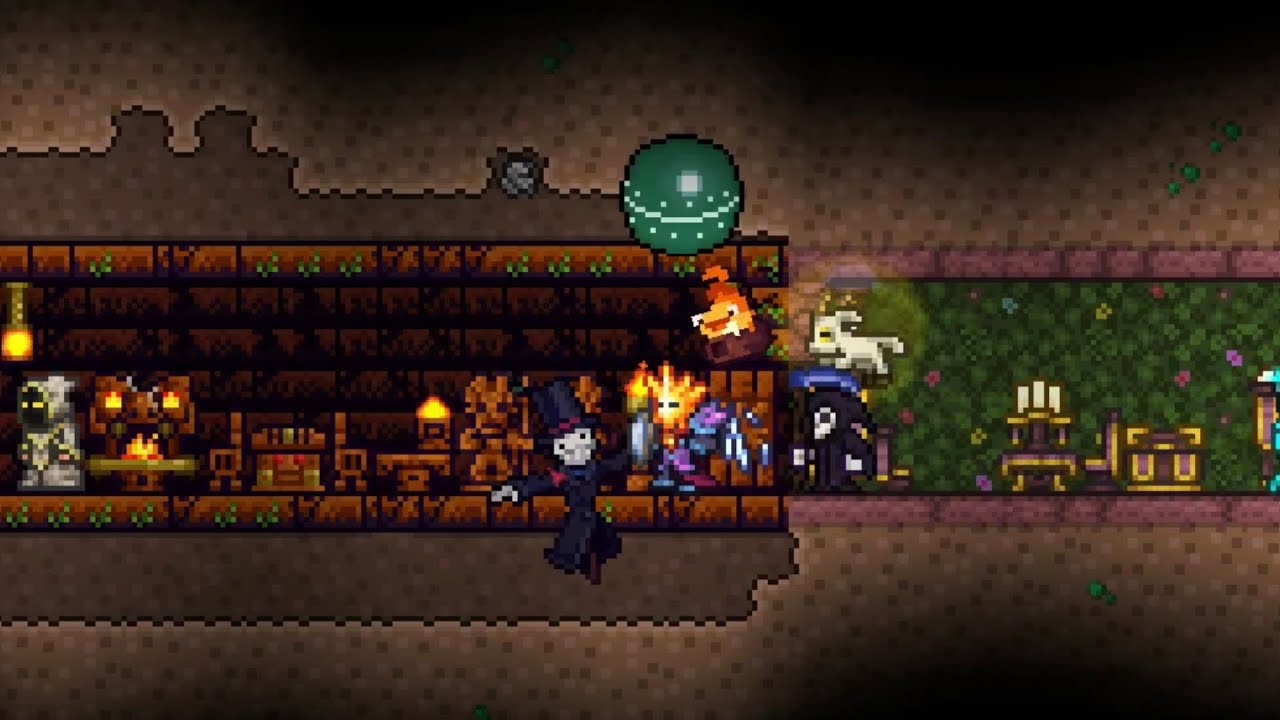 Tiny Jungle Dungeon / Ultimate Modded Terraria Survival Part 204