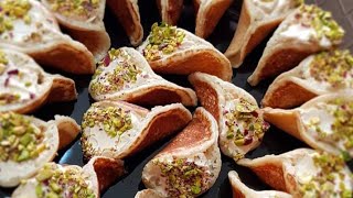 Atayef with Ashta طريقة عمل قطايف بالقشطة بخطوات سهلة و تكاليف بسيطة