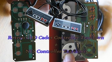 Retron 1HD Cadet Controller Teardown With Bonus Nes OG controller Teardown