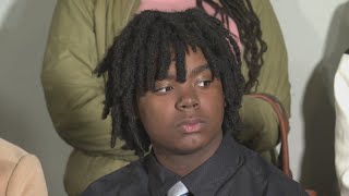 Family of Akron teen shot by police officer speaks out at press conference