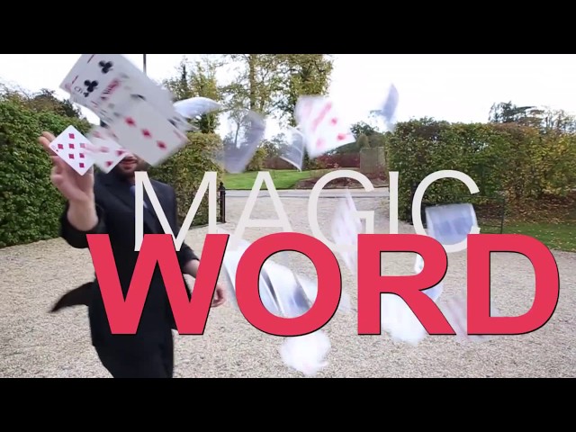 The Magic Word - Close Up Magician -  Showreel 2018