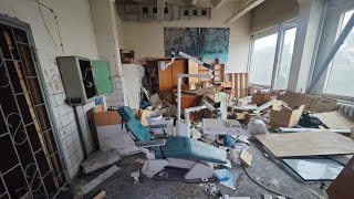 картинка: Заброшенный НИИ в центре Москвы 