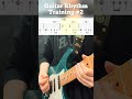 guitar rhythm training #2 #lesson