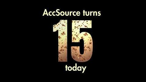 Celebrating15 years of Accsource