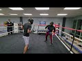 First Day back Boxing Sparring with J I Got Beat Up