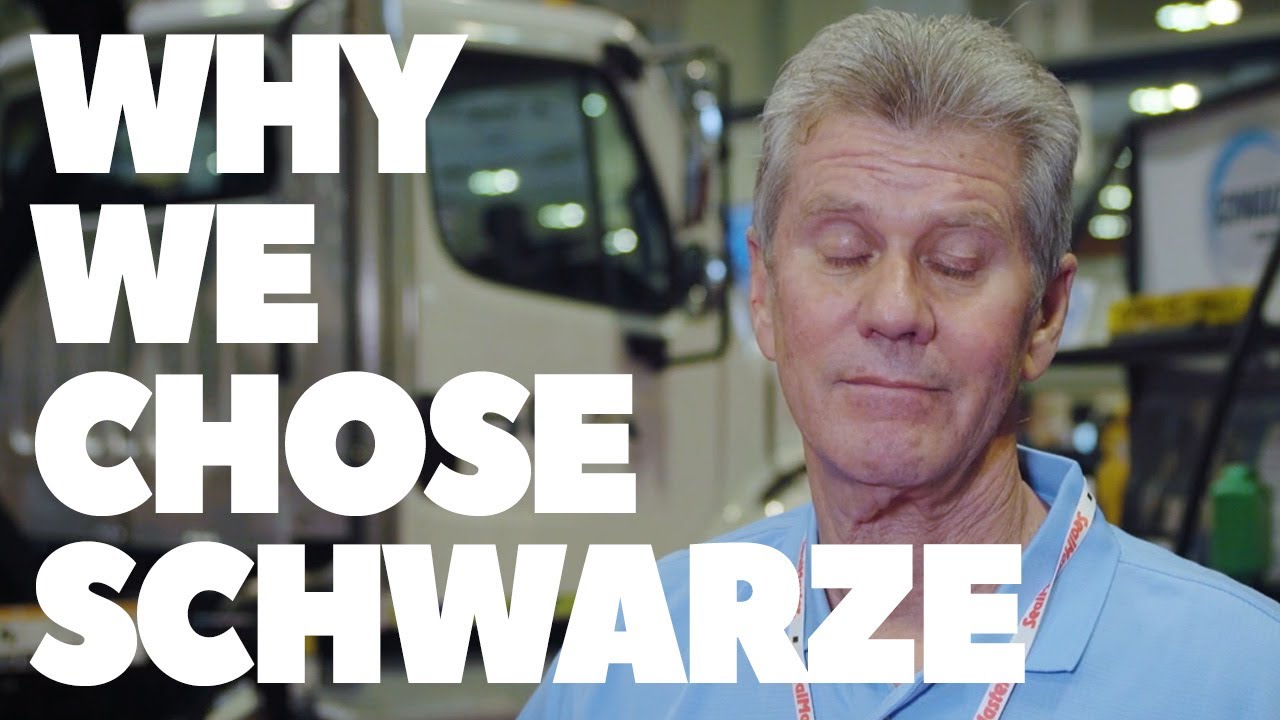 Why C&J Parking Lot Sweeping chose Schwarze.