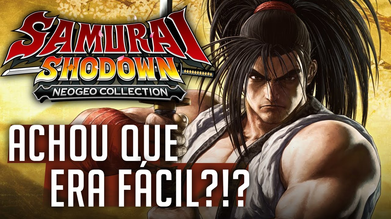 Samurai Shodown Neogeo Collection - Muito Mais Dificil do
