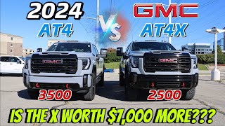 2024 GMC Sierra 2500 AT4X VS 2024 GMC Sierra 3500 AT4: The Hardest Truck Buying Decision!