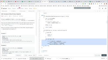 【每日一题】902. Numbers At Most N Given Digit Set, 1/7/2020