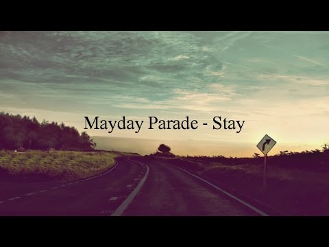 mayday parade stay lyric video
