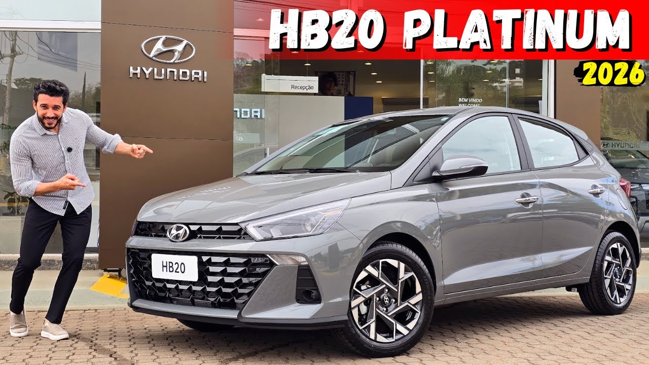 HB20 2026 versão mais completa com COR NOVA