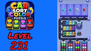 Car Sort Color Puzzle Level 231 Walkthrough
