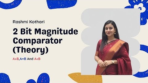 Two bit magnitude comparator#shortvideo #education#electronicscomponent#bsc #btech#computer#digital 