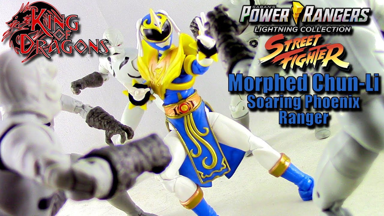 Power Rangers Lightning Collection - Power Rangers X Street Fighter | Morphed Chun-Li Review