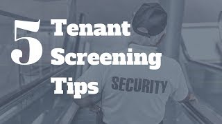 5 Tenant Screening Tips to Help You Find the Best Resident for Your Edmonds Rental Property