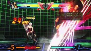 Umvc3 - Wolverine - Tornado Claw Loops w/ Low Voltage Assist